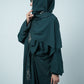 Prayer Dress Front Open (Dark Green)