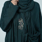 Prayer Dress Front Open (Dark Green)