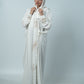 Prayer Dress Front Open (White)