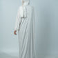 Prayer Dress Front Open (White)