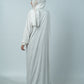 Prayer Dress Front Open (White)