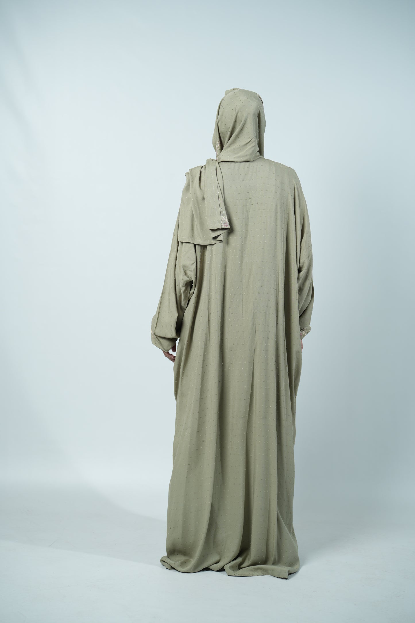 Prayer Dress Front Closed (Olive Green)