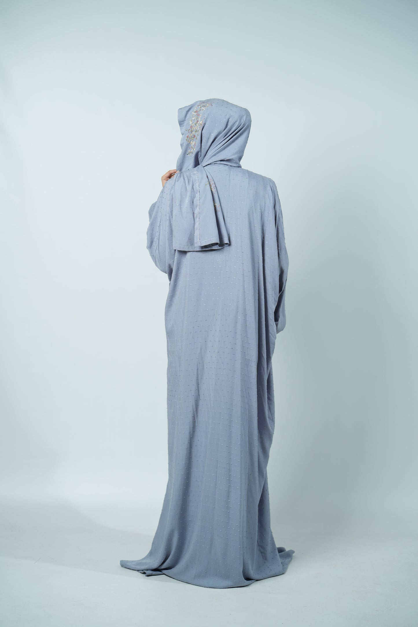 Prayer Dress Front Open (Blue)