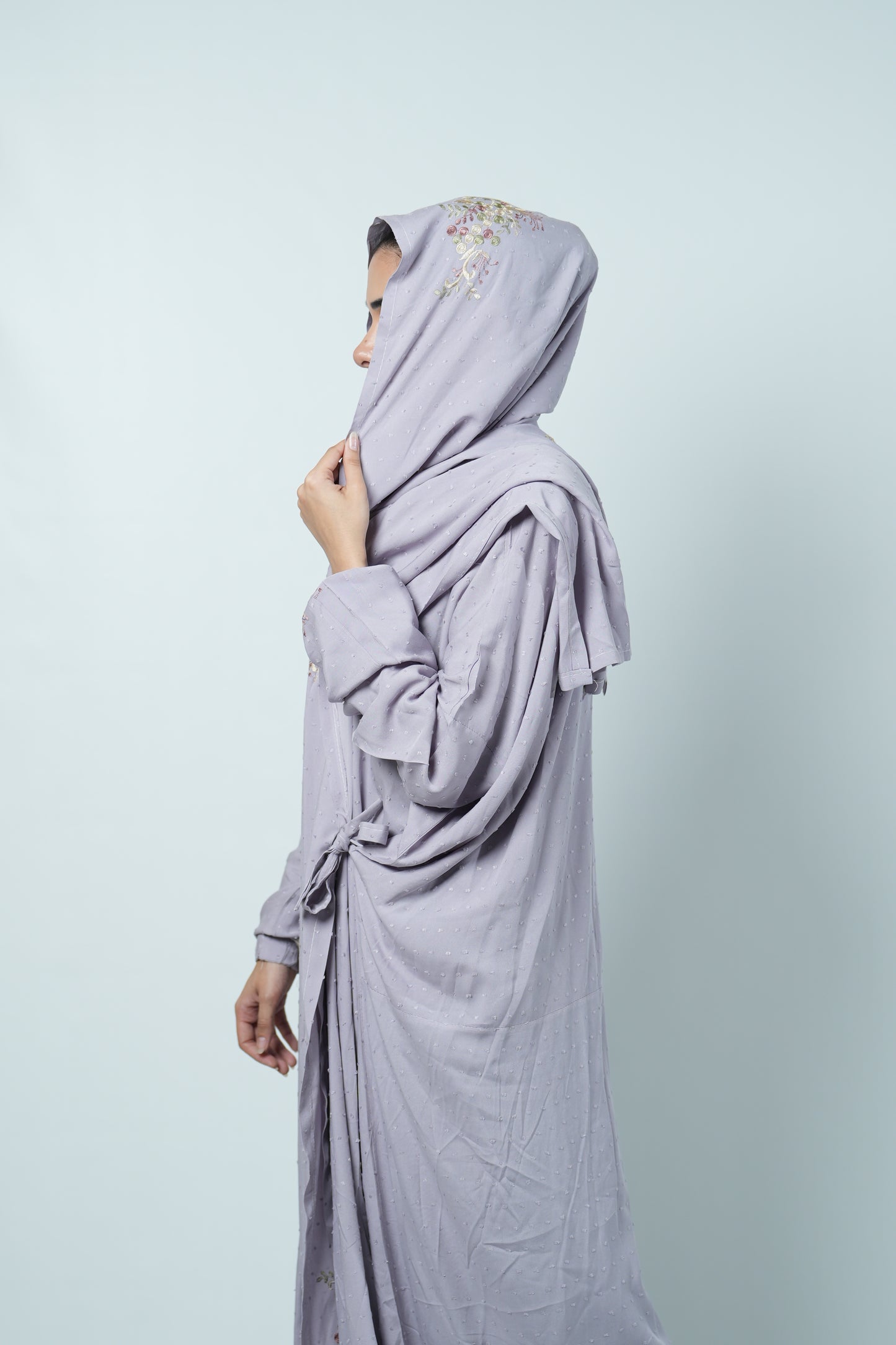 Prayer Dress Front Open (Mauve)